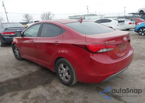 2014 Hyundai Elantra Se из США, поврежденный, VIN KMHDH4AE6EU119310
